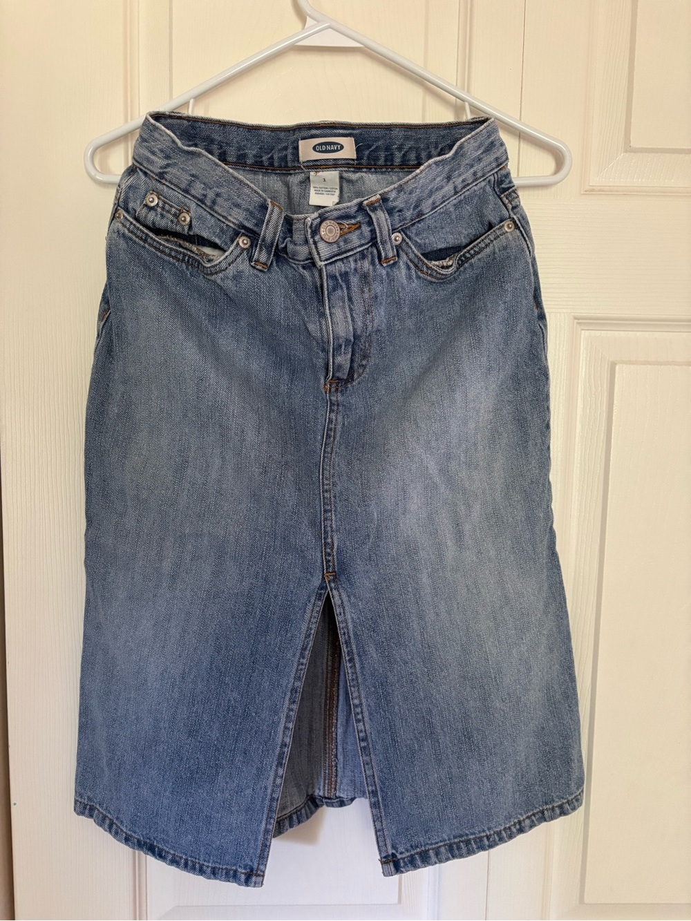 Vintage Old Navy Long Denim Skirt
